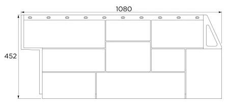 Камень крупный КОРИЧНЕВЫЙ фасадная панель Fineber, продажа по цене 810 руб. Характеристики, фото, описание и отзывы. Действуют акции и скидки. Доставка по Москве и области ☎️ 8 (495) 324-00-05 Ремиком