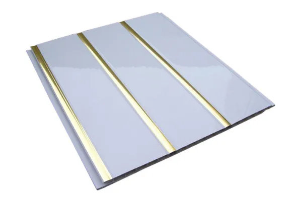 Потолочная панель ПВХ ЗОЛОТО 3-х секционная (3000х240х8мм), продажа по цене 242 руб. Характеристики, фото, описание и отзывы. Действуют акции и скидки. Доставка по Москве и области ☎️ 8 (495) 324-00-05 Ремиком