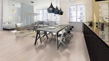 Ламинат Kronotex Exquisit дуб Вейвлесс белый D2873, продажа по цене 2&nbsp;350 руб. Характеристики, фото, описание и отзывы. Действуют акции и скидки. Доставка по Москве и области ☎️ 8 (495) 324-00-05 Ремиком