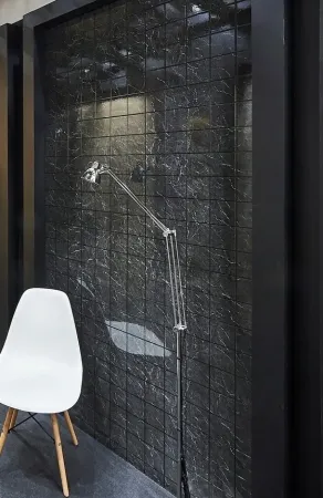 Панель стеновая МДФ влагостойкая под плитку Черный дымчатый 10х10 см "СТИЛЬНЫЙ ДОМ" 2440х1220х3,2мм, продажа по цене 2&nbsp;105 руб. Характеристики, фото, описание и отзывы. Действуют акции и скидки. Доставка по Москве и области ☎️ 8 (495) 324-00-05 Ремиком