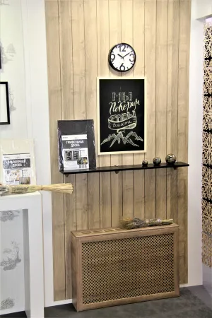 Панель стеновая МДФ ДОСКА ТЕМНАЯ, рейка 10см "СТИЛЬНЫЙ ДОМ" 2440х1220х3,2мм, продажа по цене 1&nbsp;344 руб. Характеристики, фото, описание и отзывы. Действуют акции и скидки. Доставка по Москве и области ☎️ 8 (495) 324-00-05 Ремиком