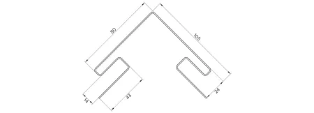 Угол наружный FineBer Бежевый 3,05 м, продажа по цене 780 руб. Характеристики, фото, описание и отзывы. Действуют акции и скидки. Доставка по Москве и области ☎️ 8 (495) 324-00-05 Ремиком