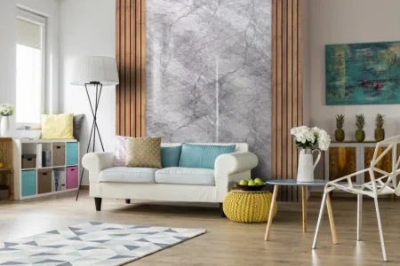 Панель стеновая МДФ влагостойкая Мрамор Бьянка светлая "СТИЛЬНЫЙ ДОМ" 2440х1220х3,2мм, продажа по цене 2&nbsp;105 руб. Характеристики, фото, описание и отзывы. Действуют акции и скидки. Доставка по Москве и области ☎️ 8 (495) 324-00-05 Ремиком