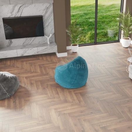 Кварц-виниловый ламинат Alpine floor Parquet Light дуб Royal