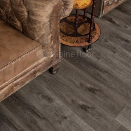 Кварц-виниловый ламинат Alpine floor Premium XL дуб торфяной