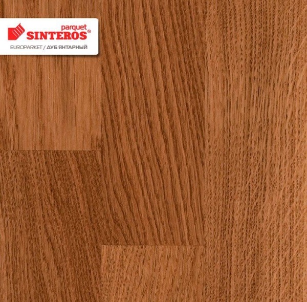 Дуб Янтарный паркетная доска Sommer трехполосная Europarket Дуб Янтарный паркетная доска Sommer трехполосная Europarket