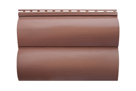 КРАСНО-КОРИЧНЕВЫЙ сайдинг Альта-Профиль Blockhouse BH-02 ПРЕМИУМ, продажа по цене 664 руб. Характеристики, фото, описание и отзывы. Действуют акции и скидки. Доставка по Москве и области ☎️ 8 (495) 324-00-05 Ремиком