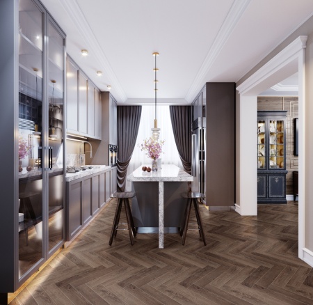 Виниловый ламинат SPC CronaFloor Herringbone дуб Тулуза, продажа по цене 1 790 руб. Характеристики, фото, описание и отзывы. Действуют акции и скидки. Доставка по Москве и области ☎️ 8 (495) 324-00-05 Ремиком