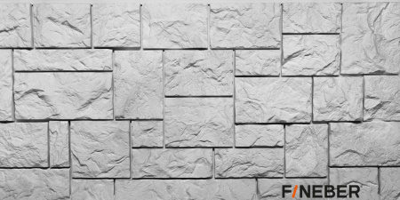 Камень дикий МЕЛОВАННЫЙ БЕЛЫЙ фасадная панель Fineber, продажа по цене 811 руб. Характеристики, фото, описание и отзывы. Действуют акции и скидки. Доставка по Москве и области ☎️ 8 (495) 324-00-05 Ремиком