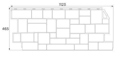 Камень дикий ТЕРРАКОТОВЫЙ фасадная панель Fineber, продажа по цене 811 руб. Характеристики, фото, описание и отзывы. Действуют акции и скидки. Доставка по Москве и области ☎️ 8 (495) 324-00-05 Ремиком