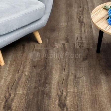 Кварц-виниловый ламинат Alpine floor Real Wood дуб Vermont