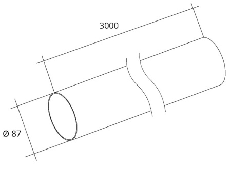 Труба водосточная Grand Line ПВХ D120/87х3000 мм белый, продажа по цене 427 руб. Характеристики, фото, описание и отзывы. Действуют акции и скидки. Доставка по Москве и области ☎️ 8 (495) 324-00-05 Ремиком