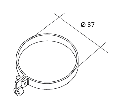Хомут трубы Grand Line ПВХ D87 мм белый, продажа по цене 56 руб. Характеристики, фото, описание и отзывы. Действуют акции и скидки. Доставка по Москве и области ☎️ 8 (495) 324-00-05 Ремиком