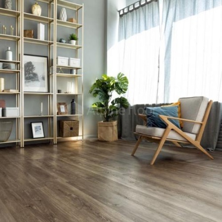 Кварц-виниловый ламинат Alpine floor Sequaoia Секвойя тёмная (SPC)